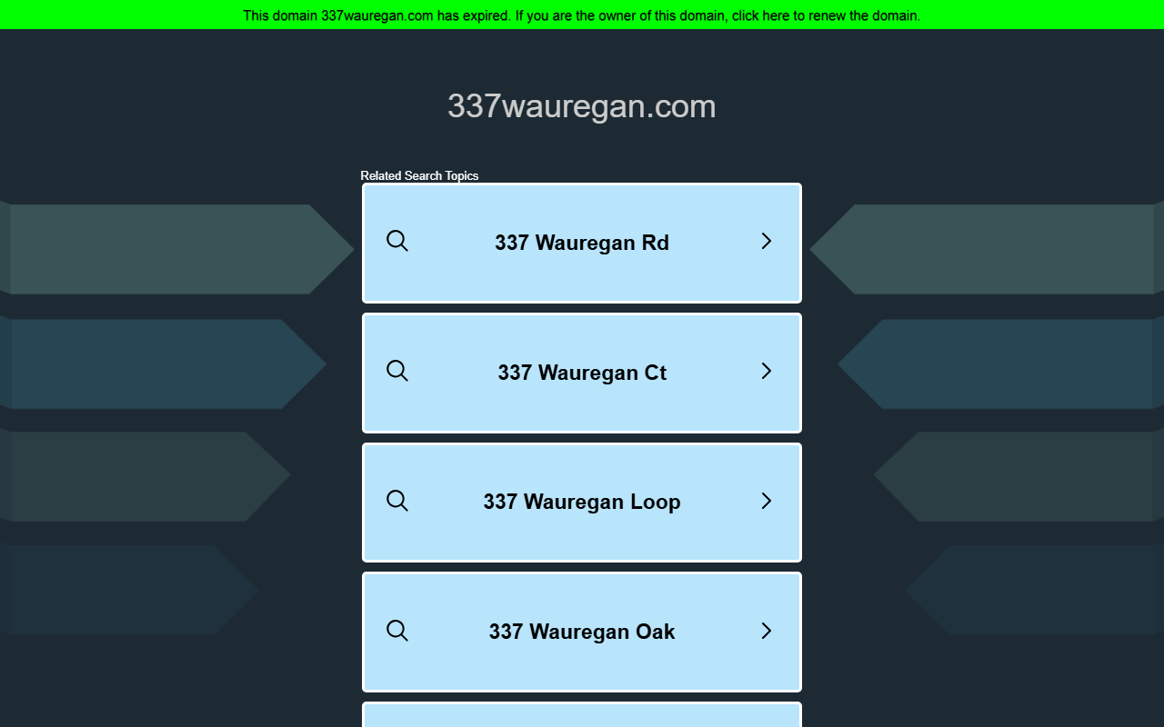 337wauregan.com screenshot