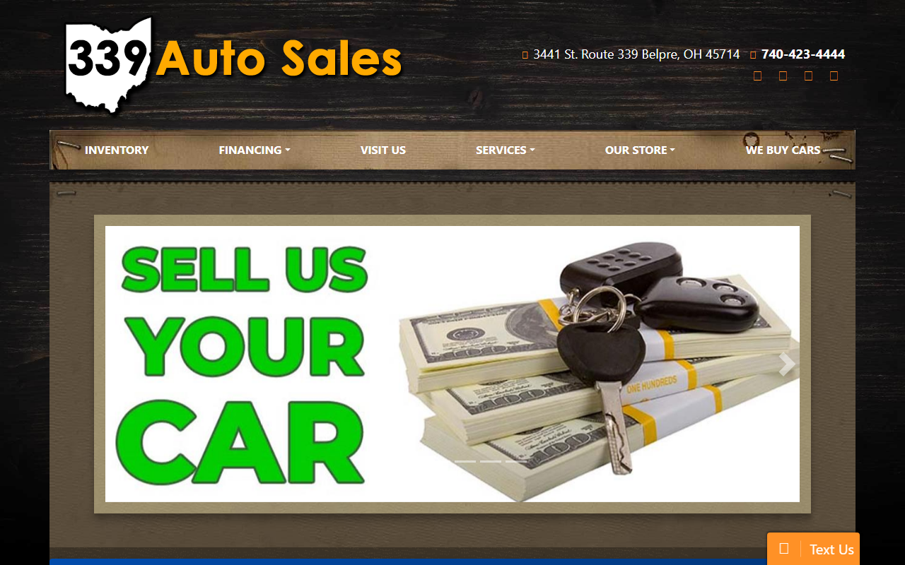 339autosales.com screenshot