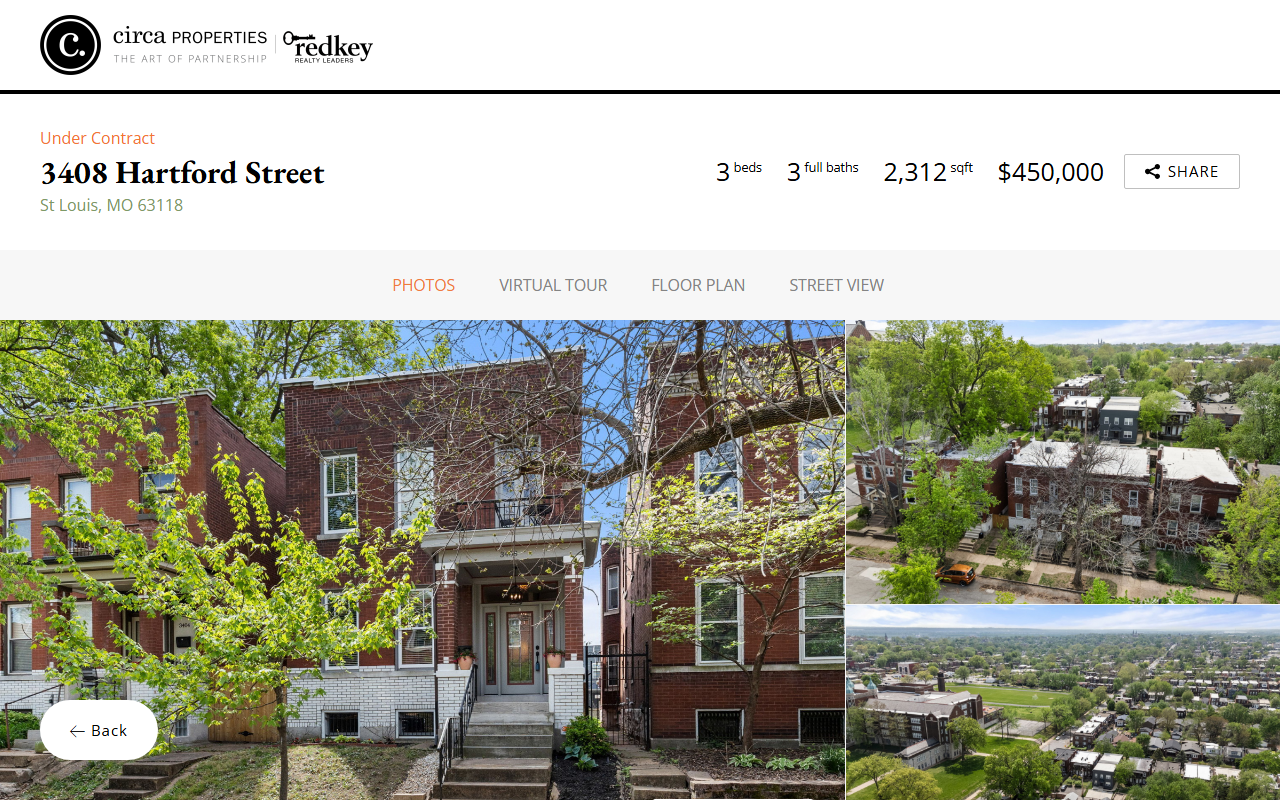 3408hartford.com screenshot