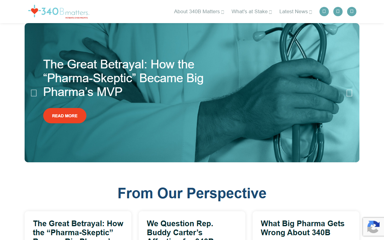 340b-matters.com screenshot