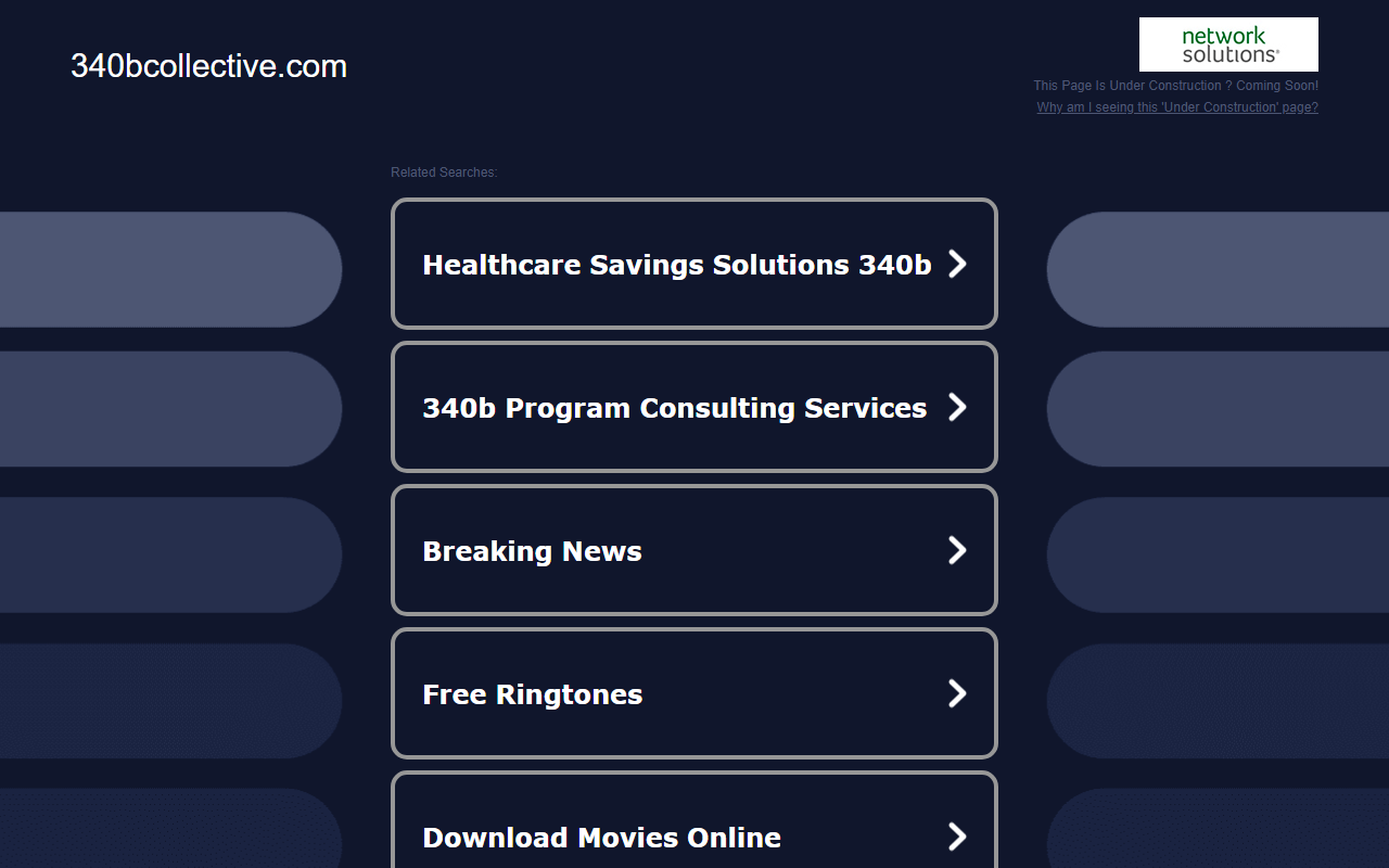 340bcollective.com screenshot