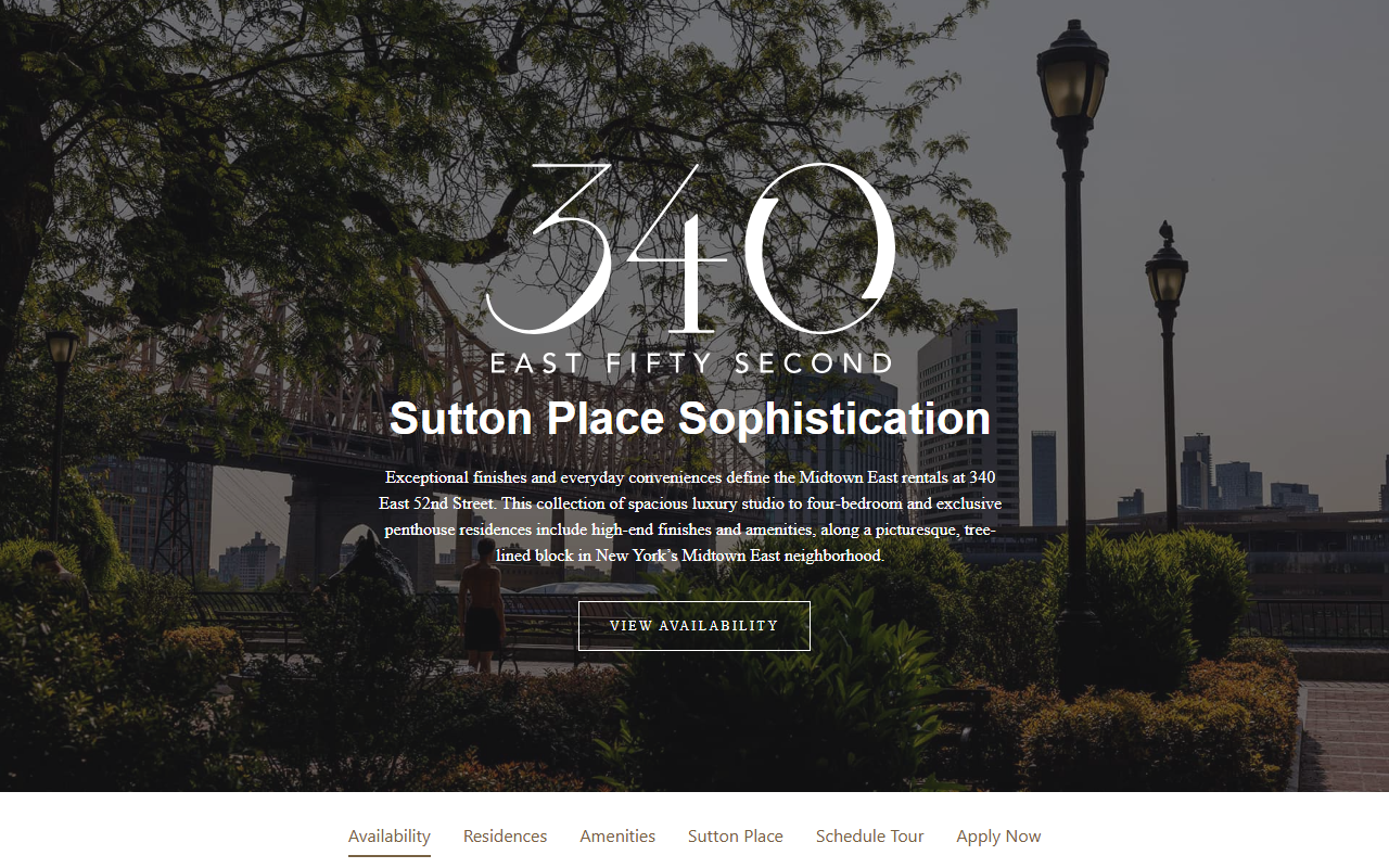 340east52nd.com screenshot