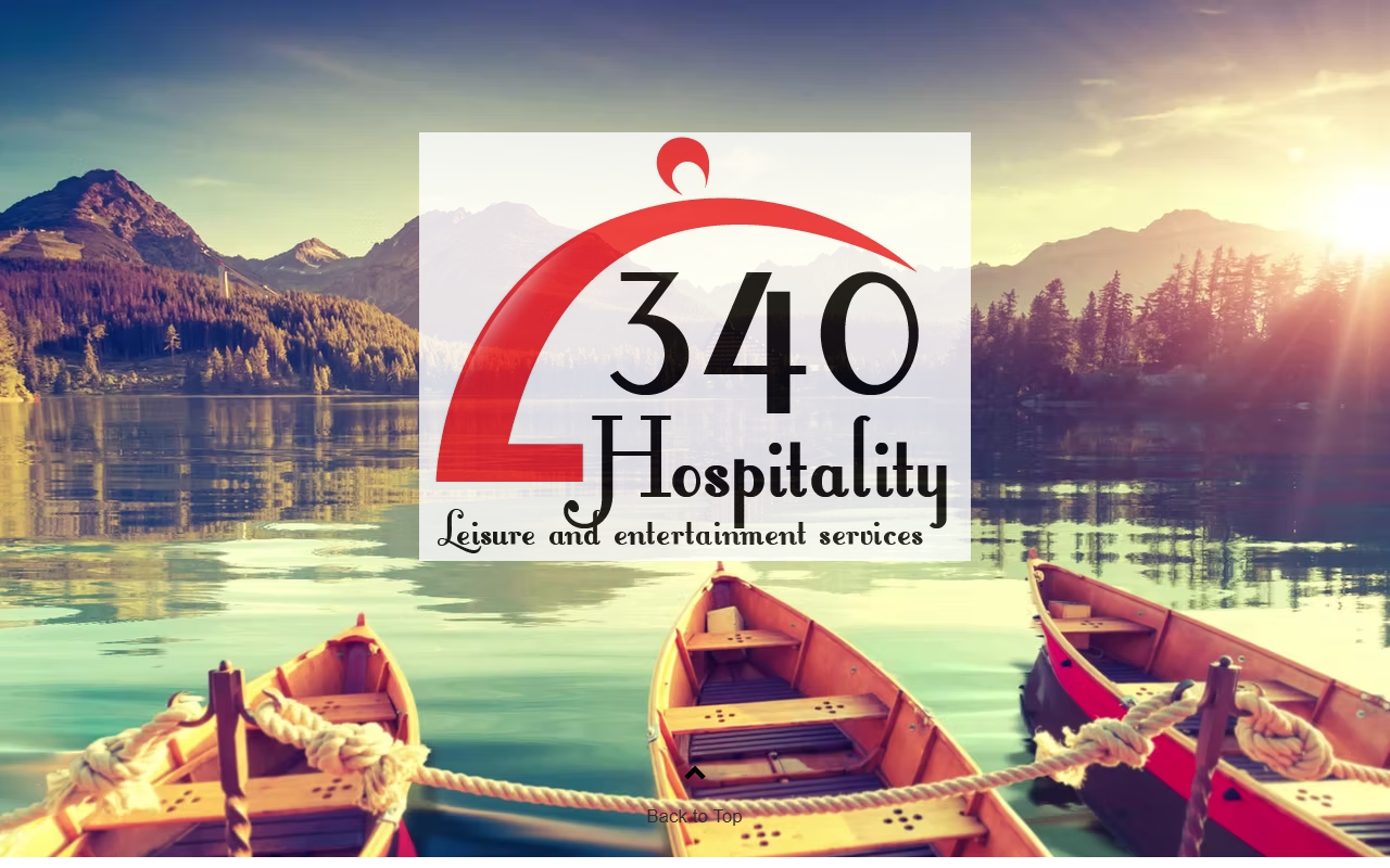 340hospitality.com screenshot