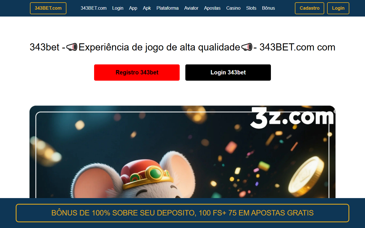343bet-bet-br.com screenshot