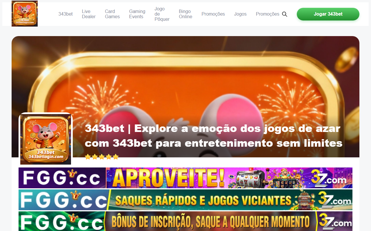 343betlogin.com screenshot
