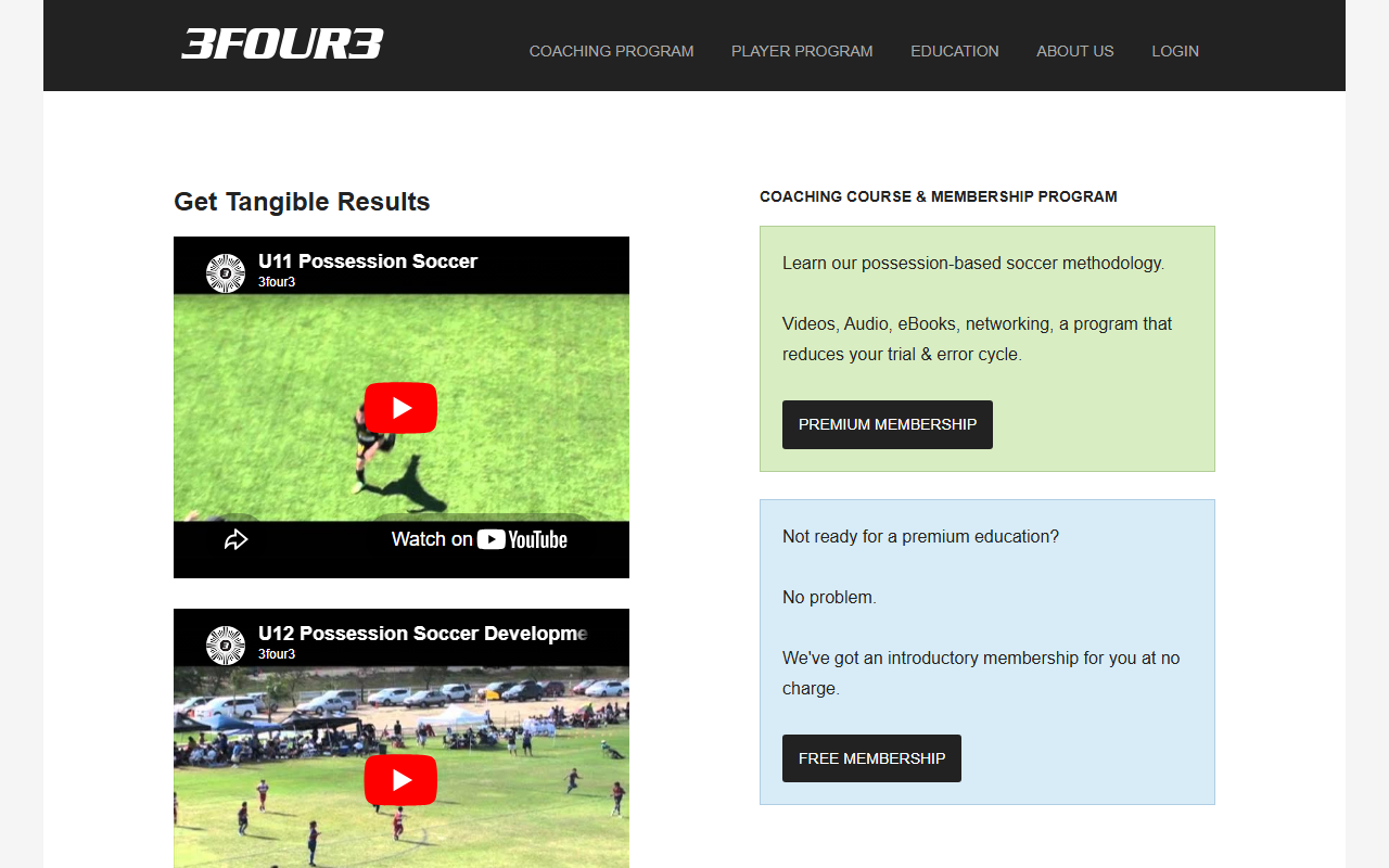 343coaching.com screenshot
