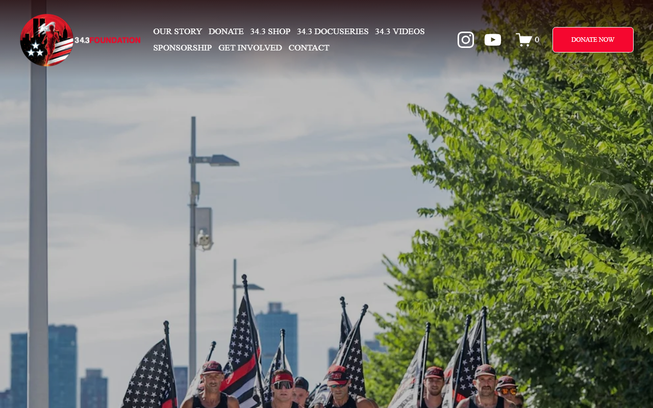 343foundation.com screenshot