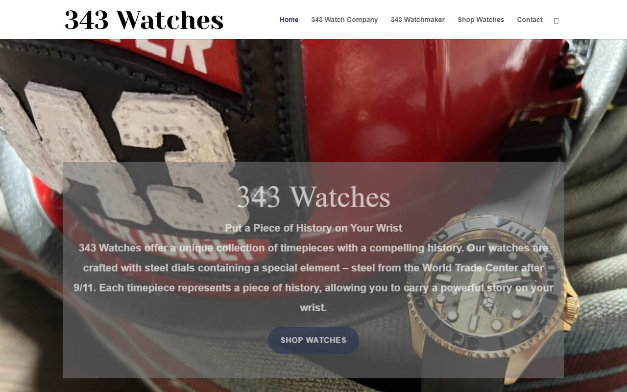 343watches.com screenshot