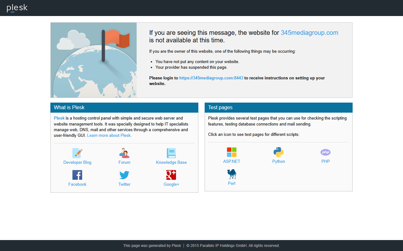 345mediagroup.com screenshot