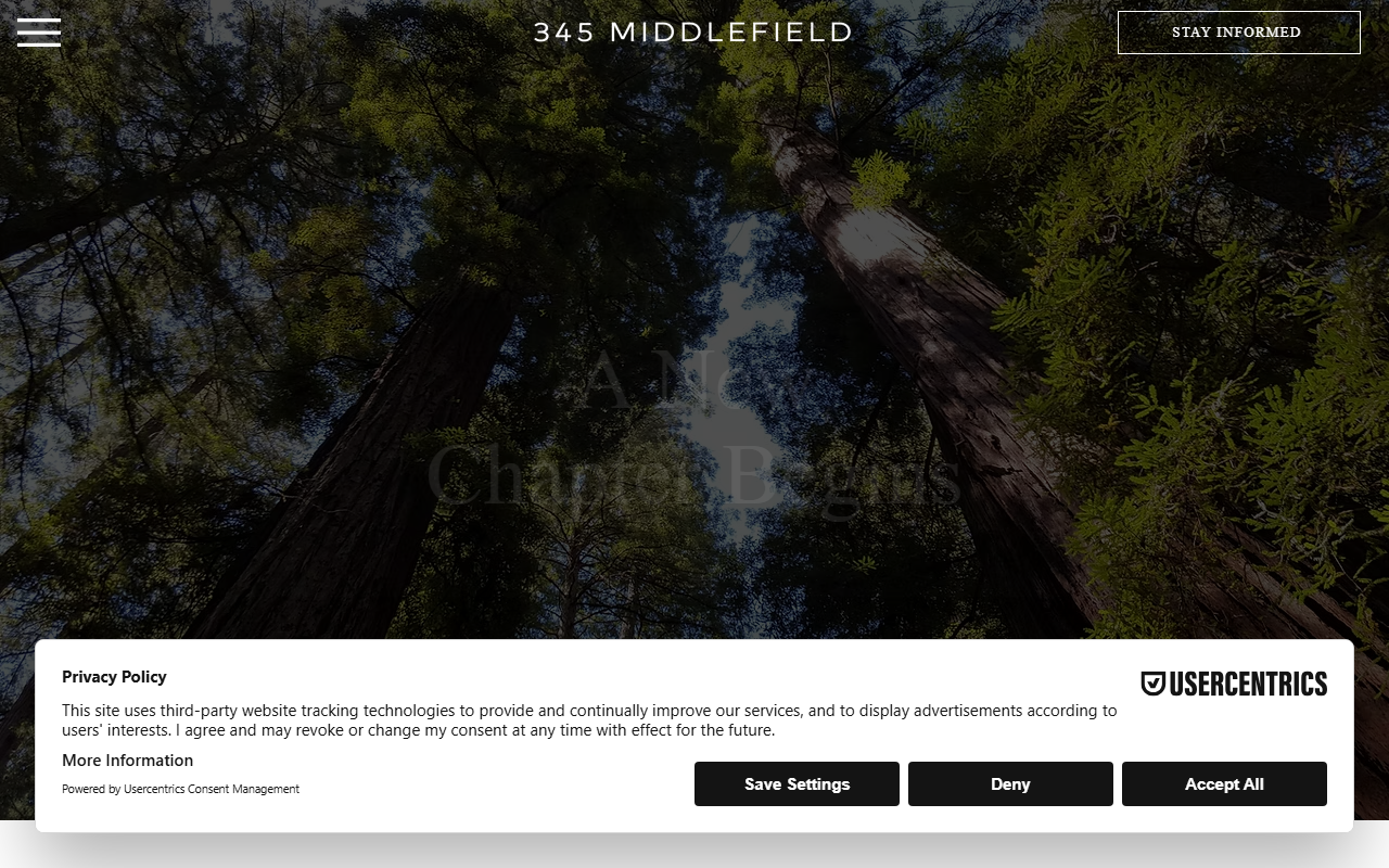 345middlefield.com screenshot