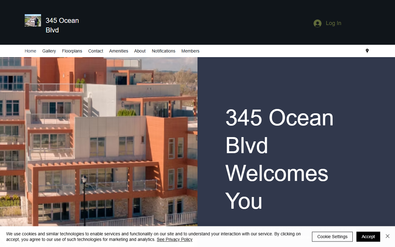 345oceanblvd.com screenshot