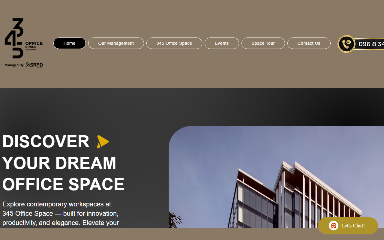 345officespace.com screenshot