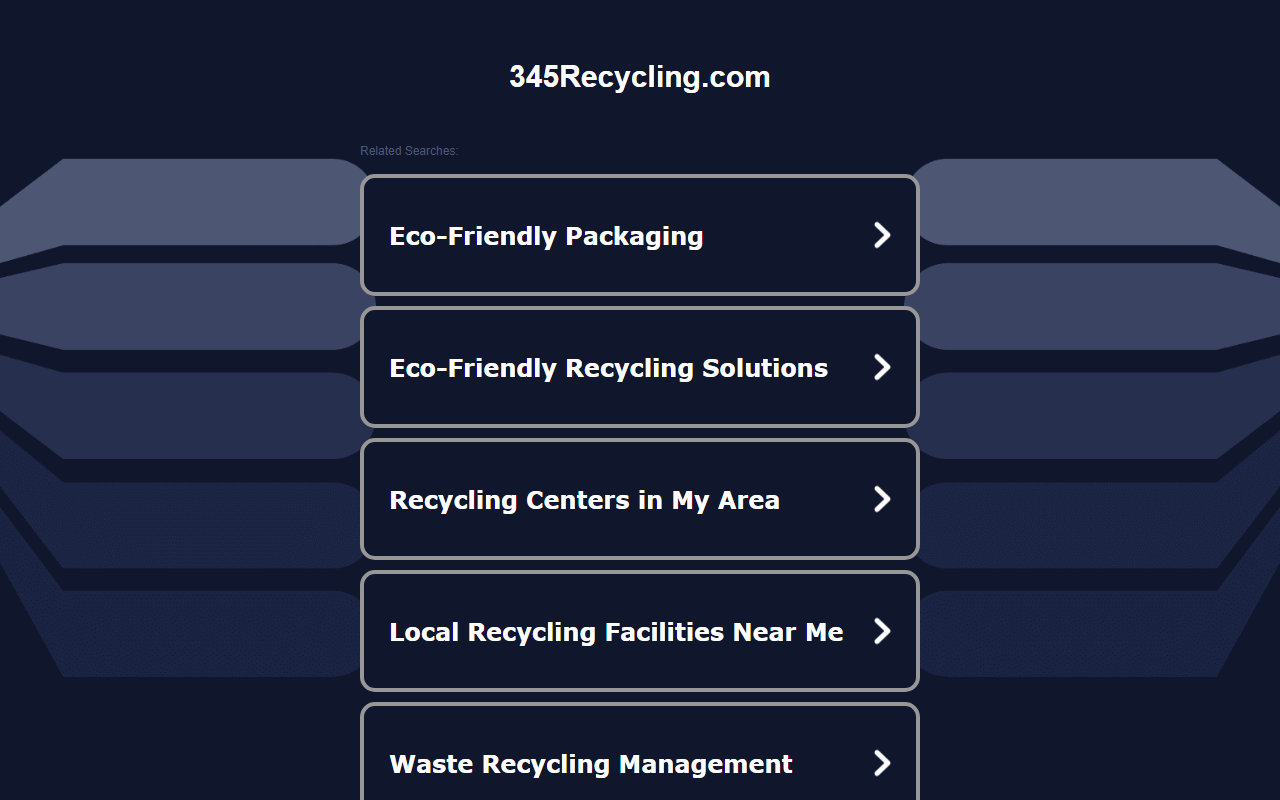 345recycling.com screenshot