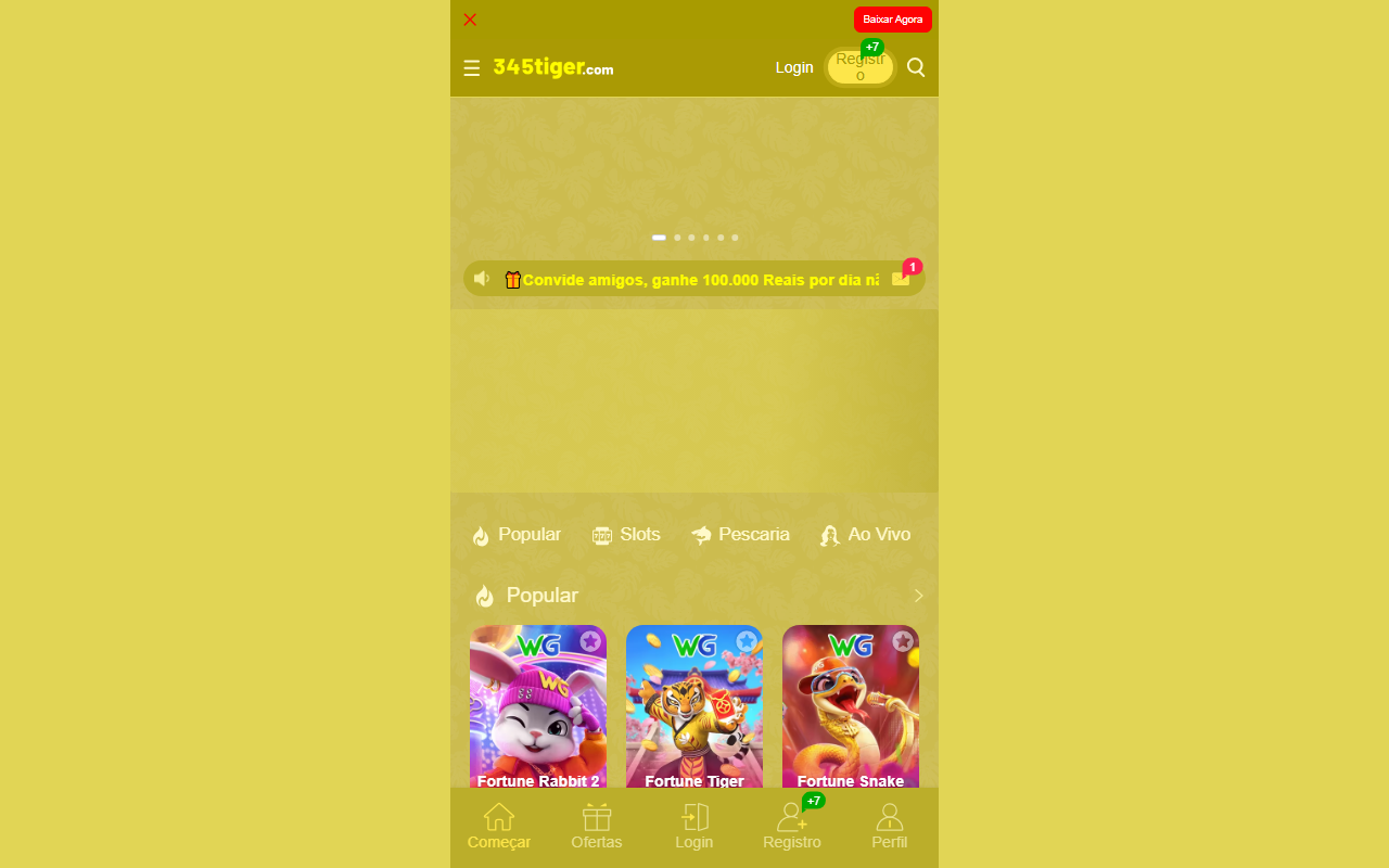 345tiger555.com screenshot
