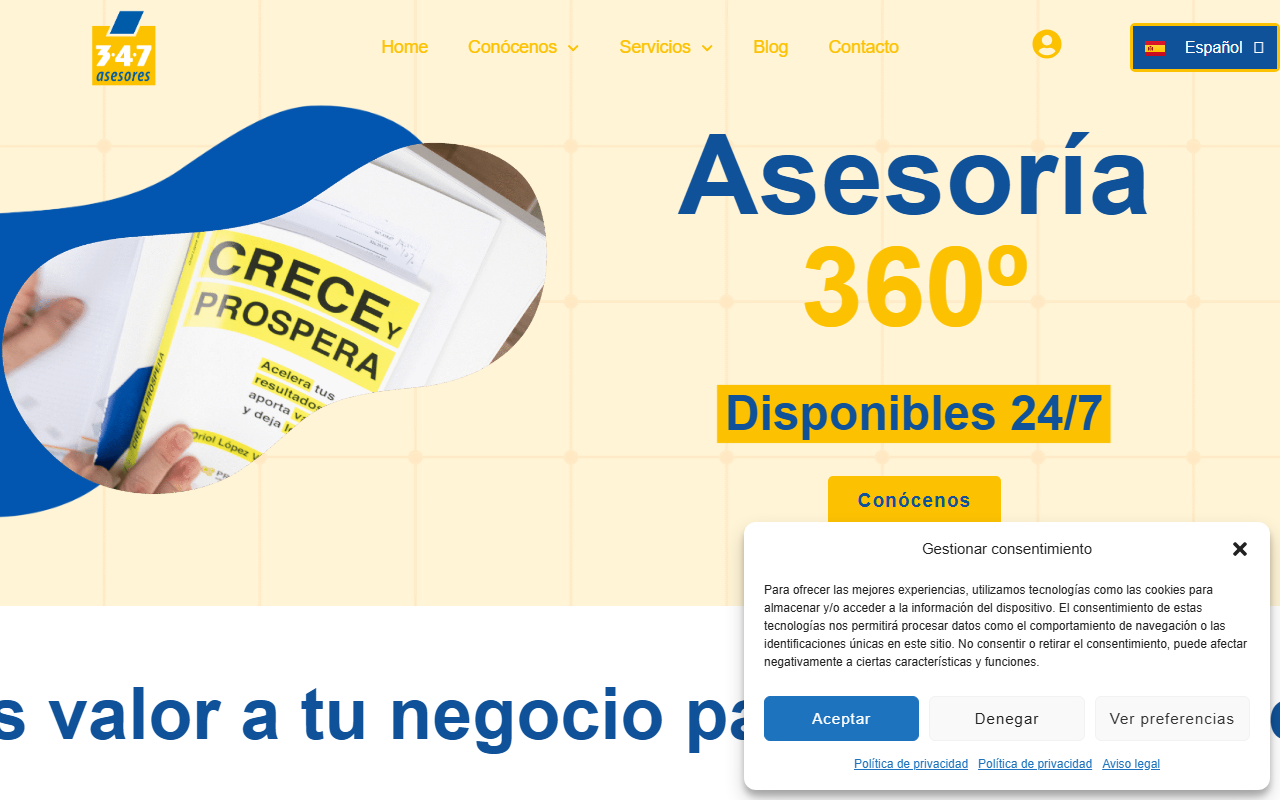 347asesores.com screenshot