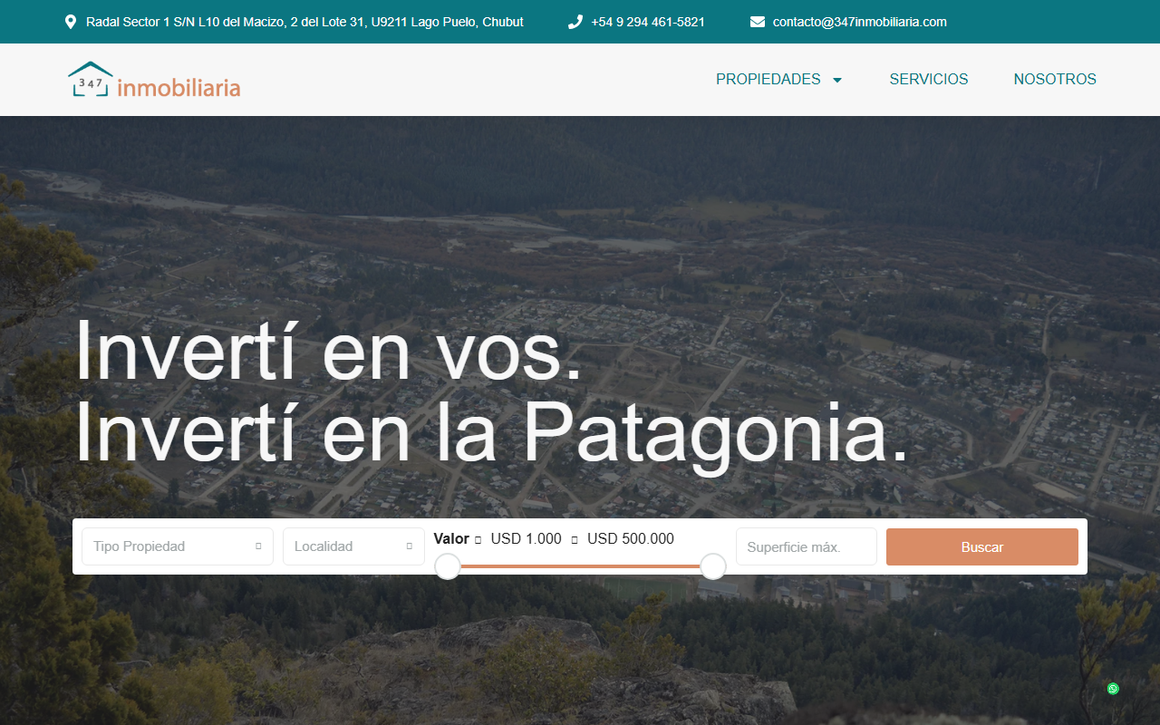 347inmobiliaria.com screenshot