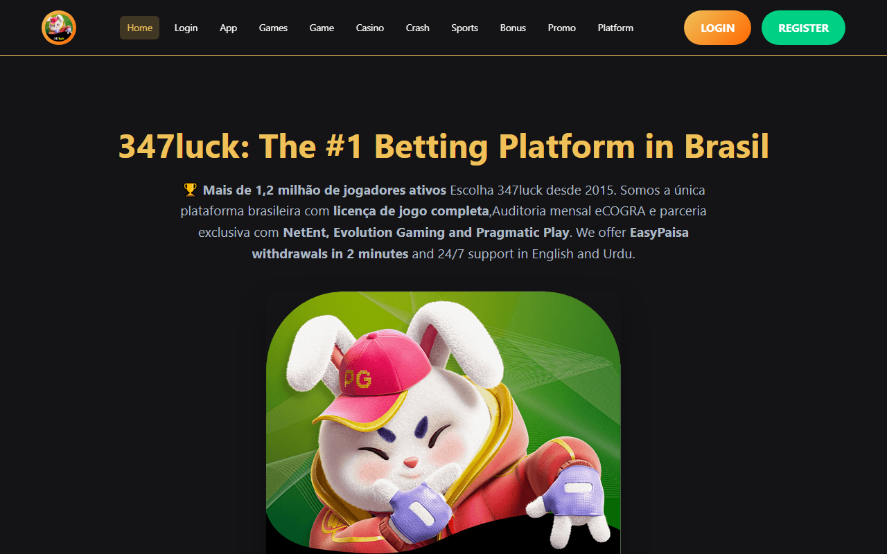 347luck-bet.com screenshot