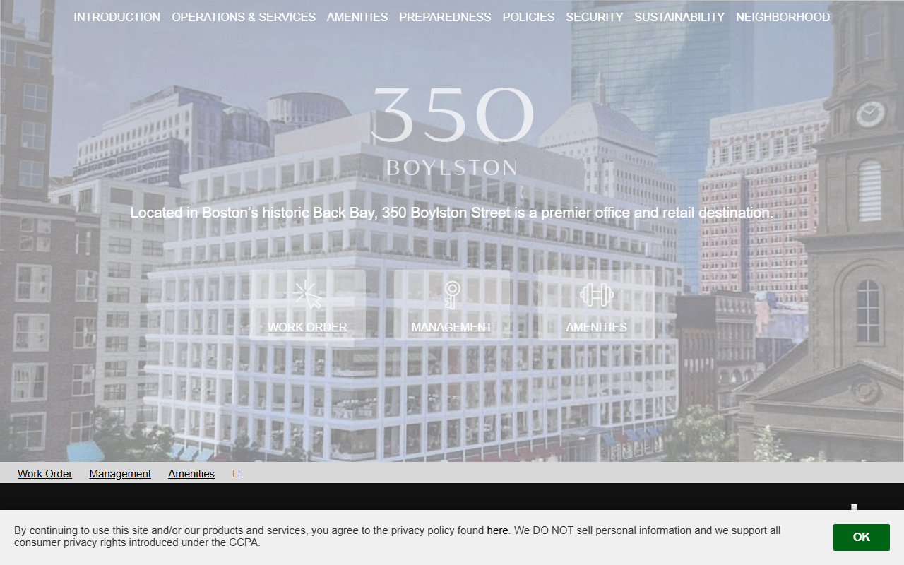350-boylston.com screenshot