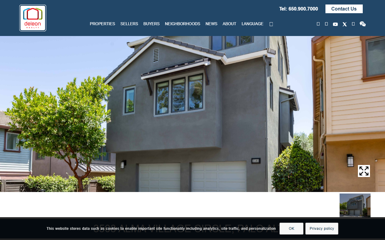 3503almavillage.com screenshot