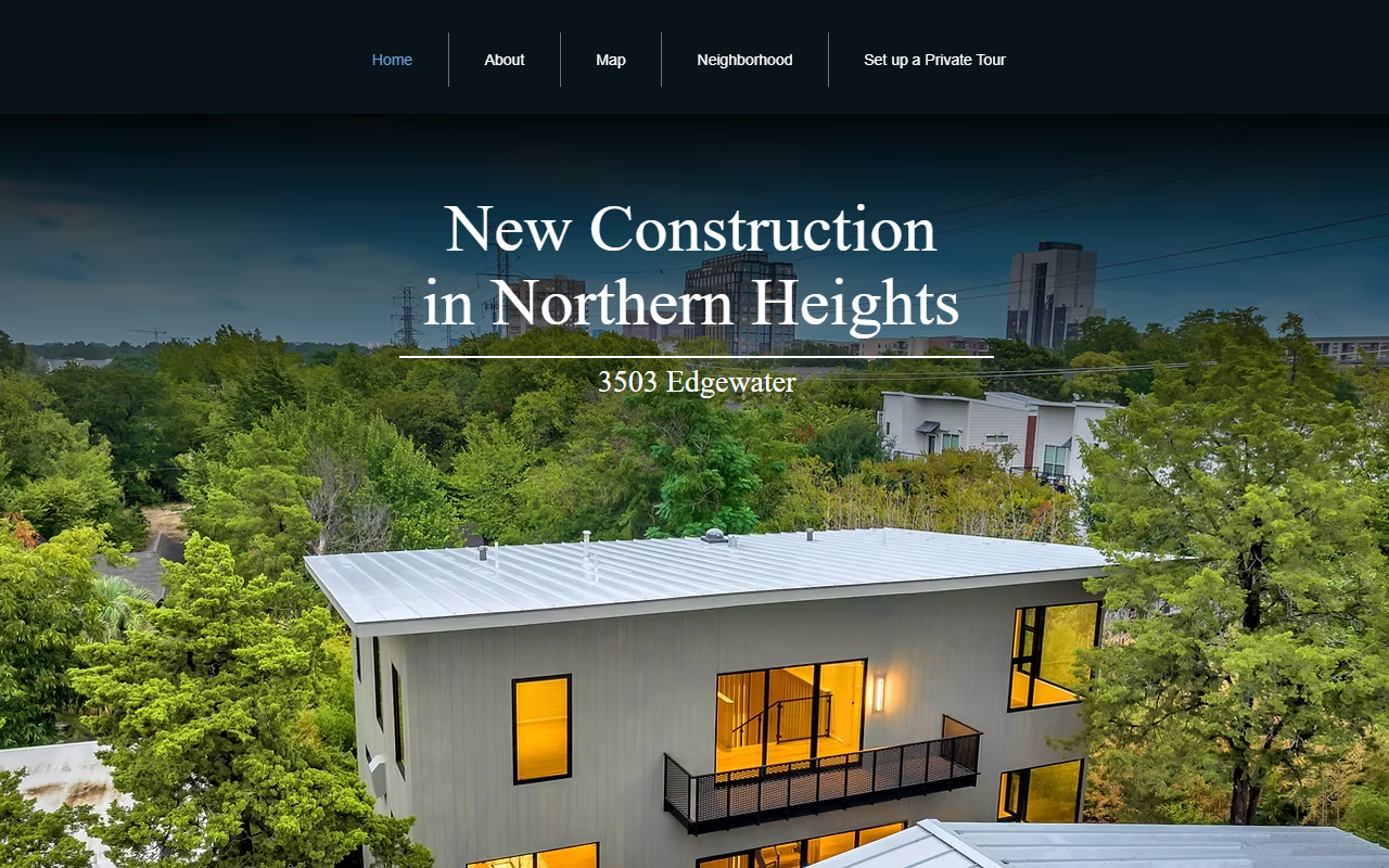 3503edgewater.com screenshot