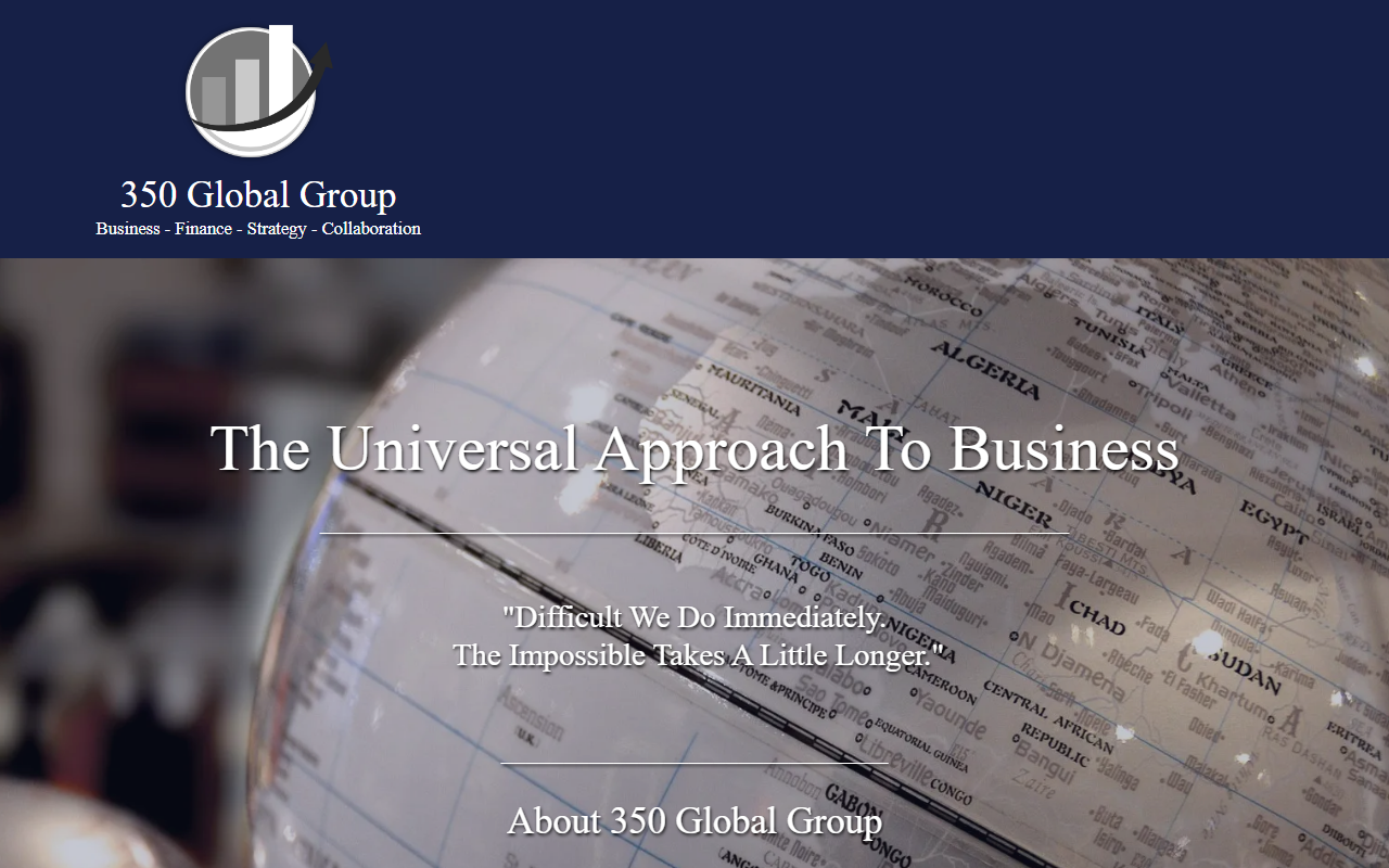 350globalgroup.com screenshot