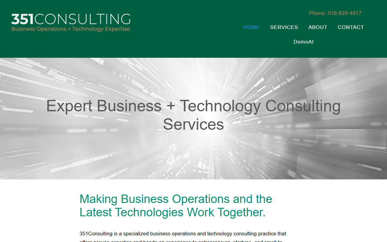 351consulting.com screenshot