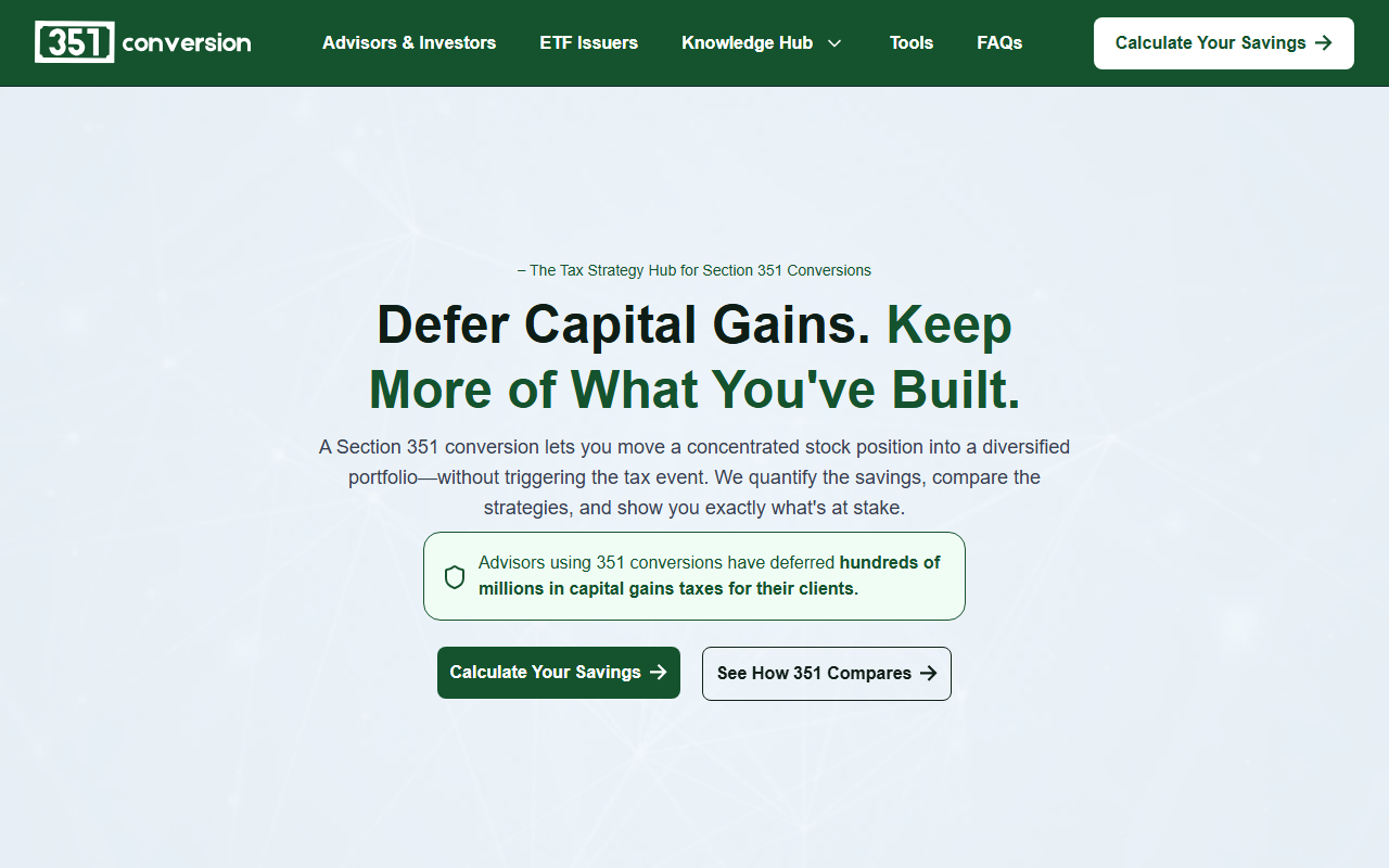 351conversion.com screenshot