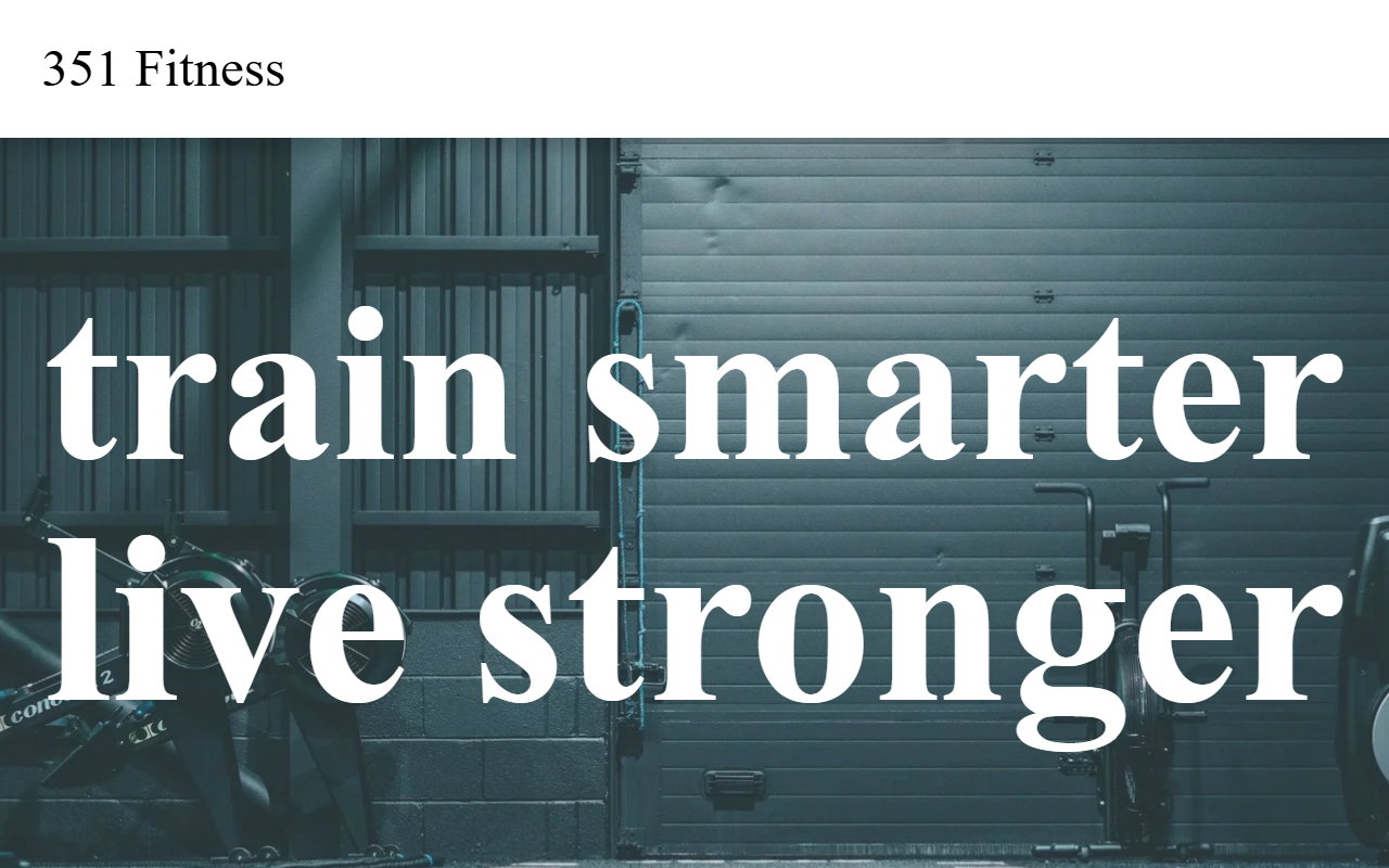 351fitness.com screenshot