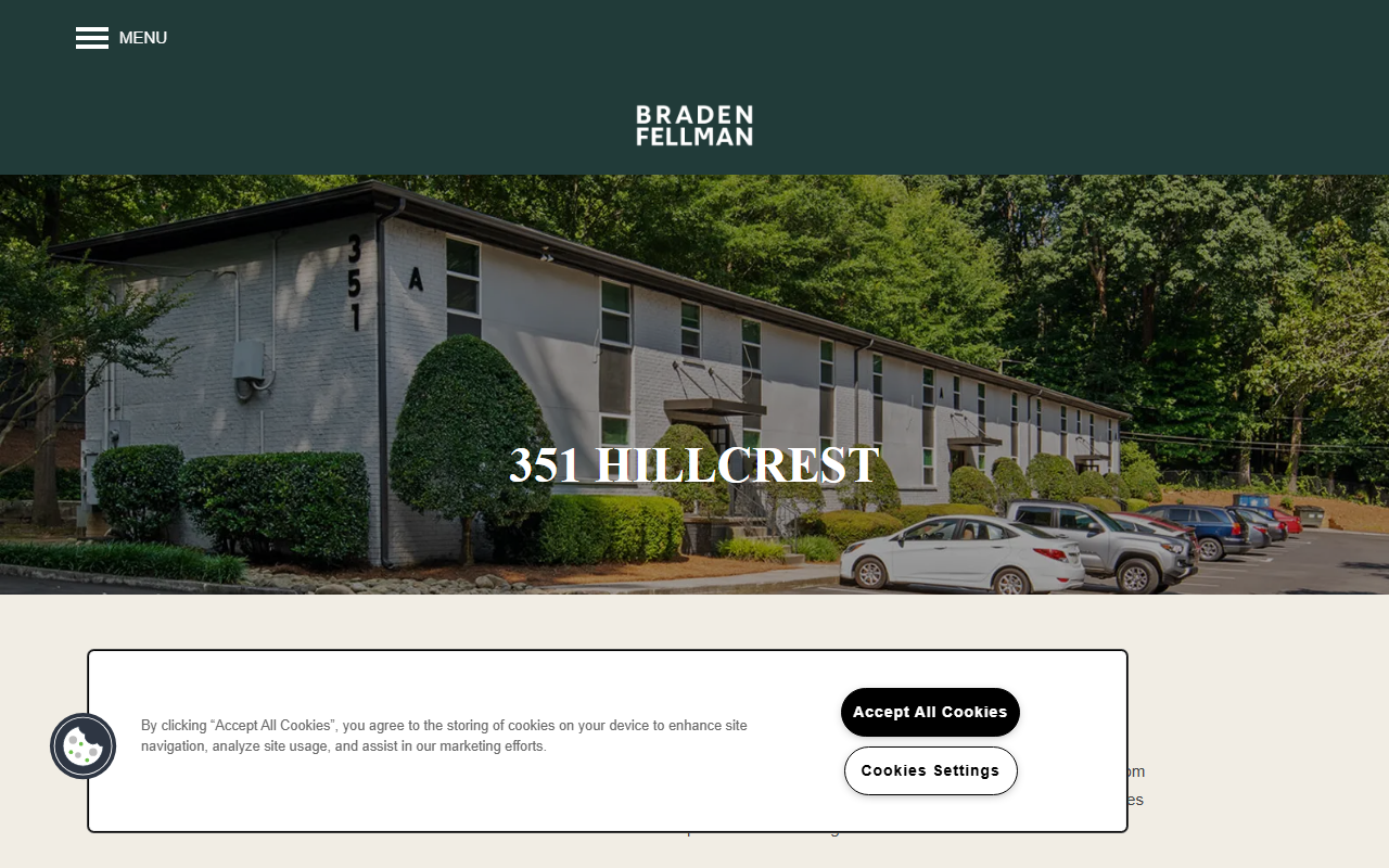 351hillcrest.com screenshot