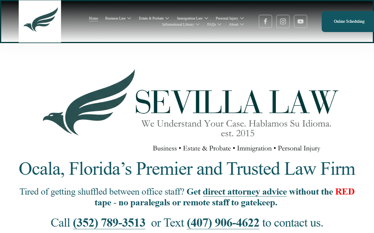 352businesslaw.com screenshot