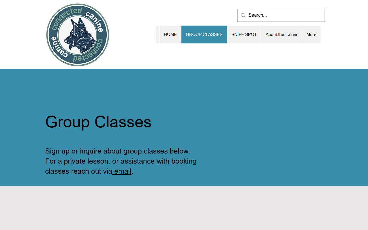 352canines.com screenshot