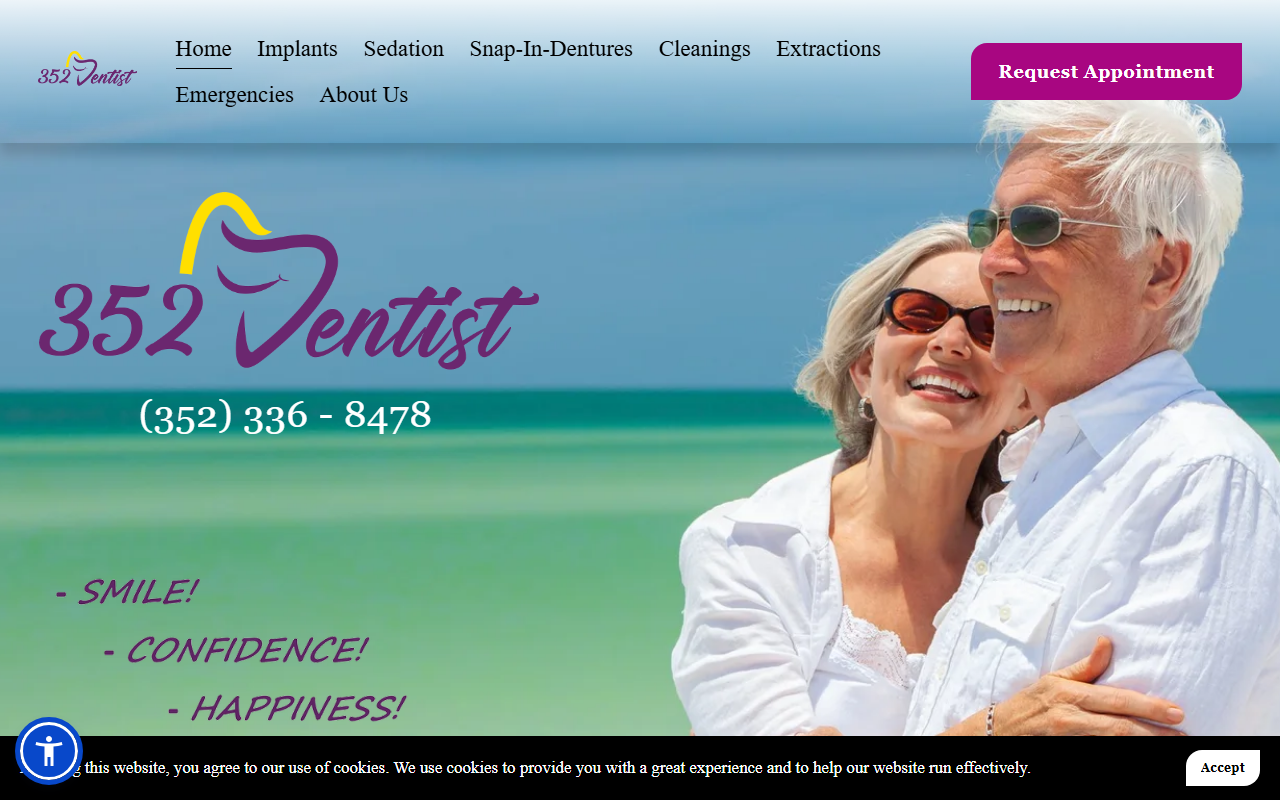352dentist.com screenshot