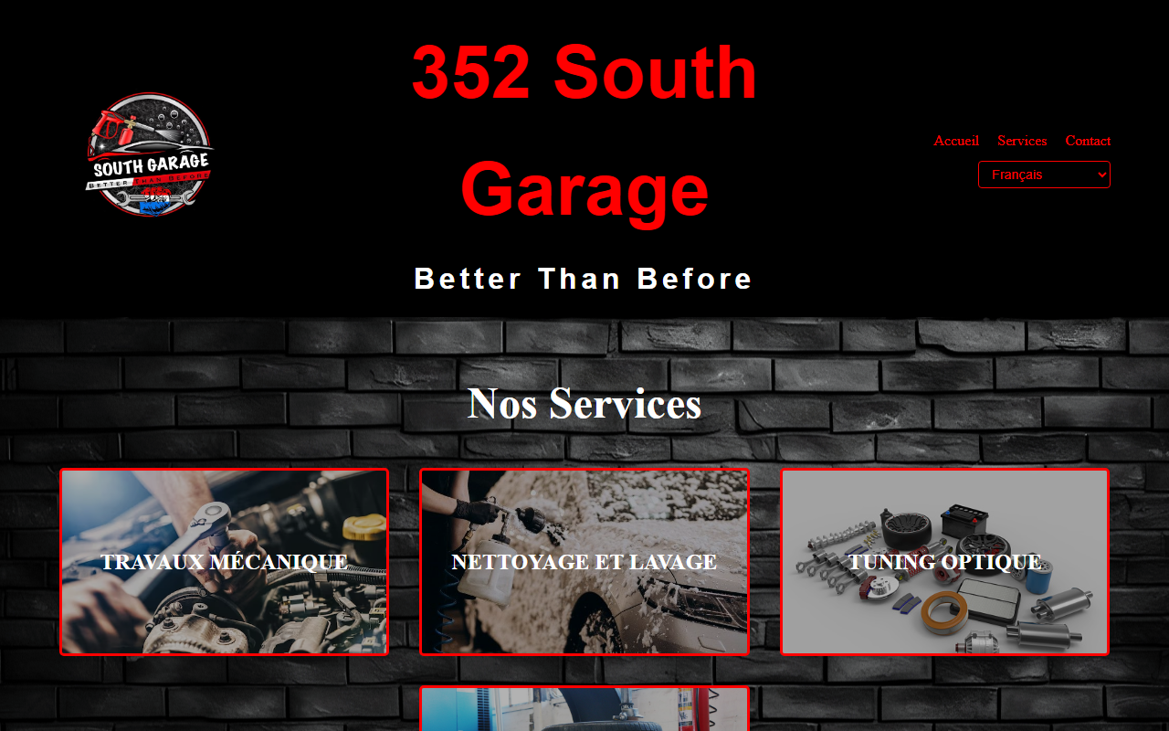 352southgarage.com screenshot