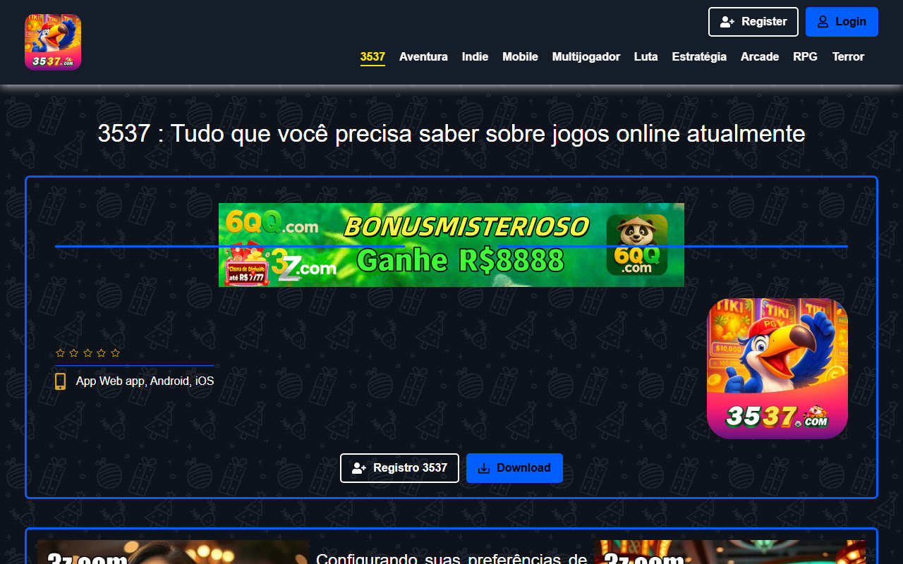 3537plataforma.com screenshot