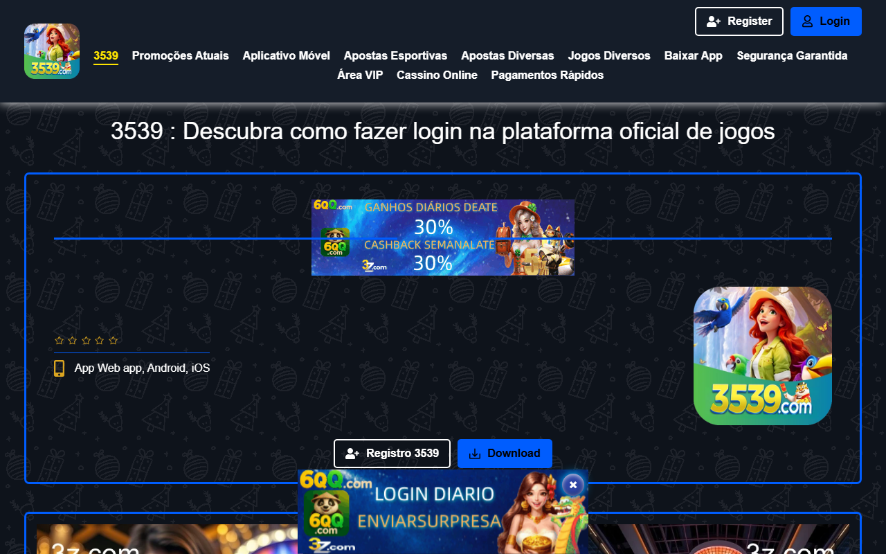 3539login1.com screenshot