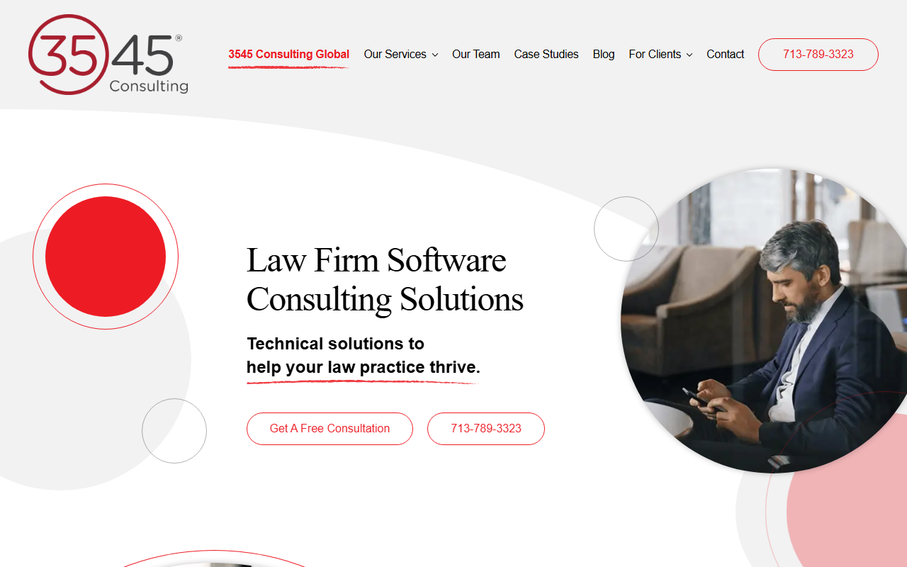 3545consulting.com screenshot