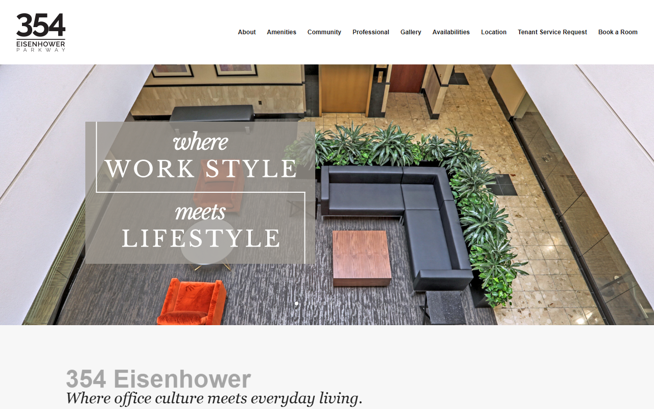 354eisenhower.com screenshot