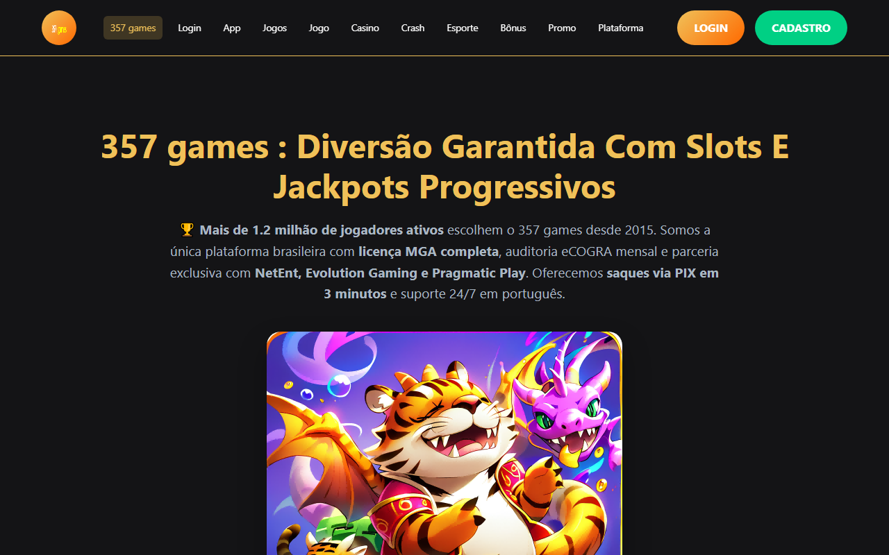 357gamesweb.com screenshot