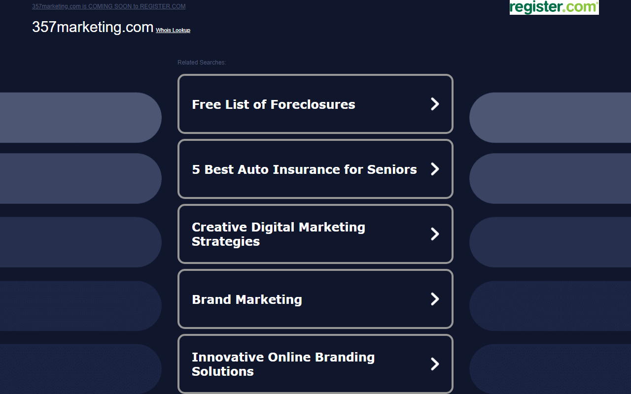 357marketing.com screenshot