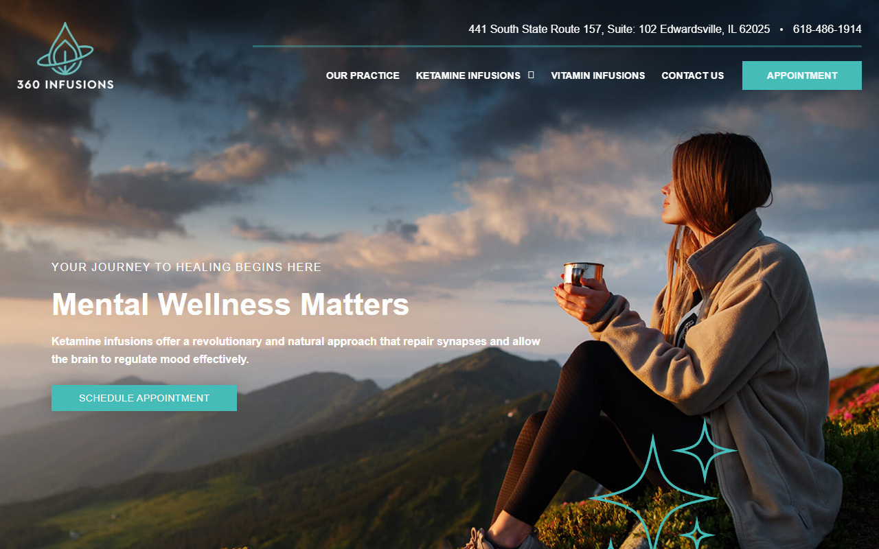 360-infusions.com screenshot