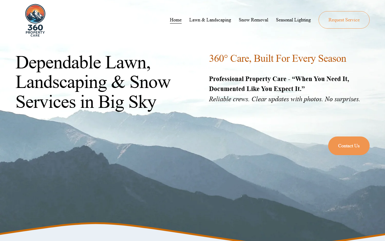 360-propertycare.com screenshot