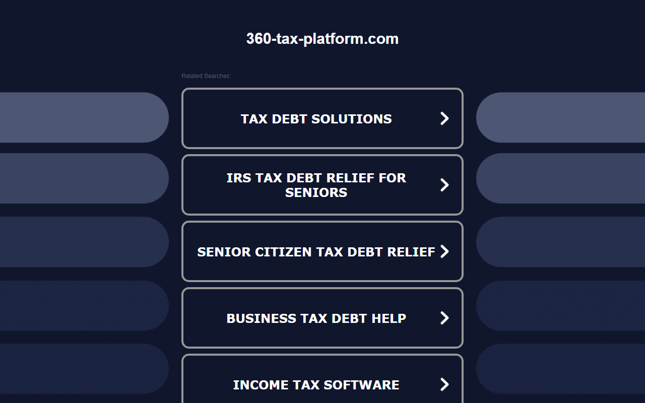 360-tax-platform.com screenshot
