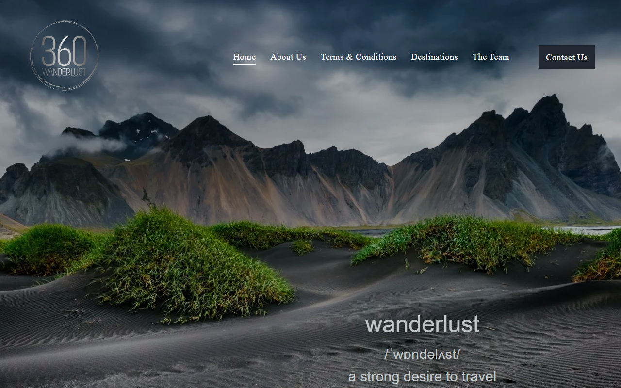 360-wanderlust.com screenshot