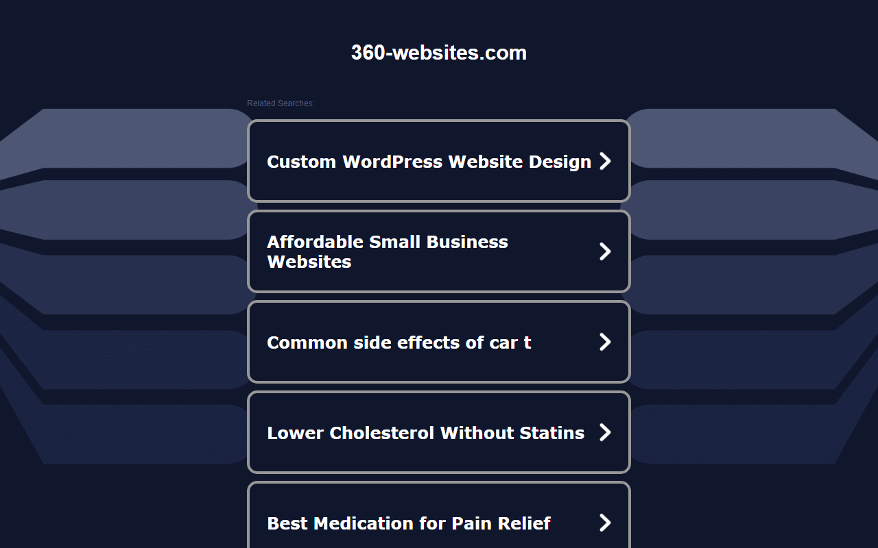 360-websites.com screenshot