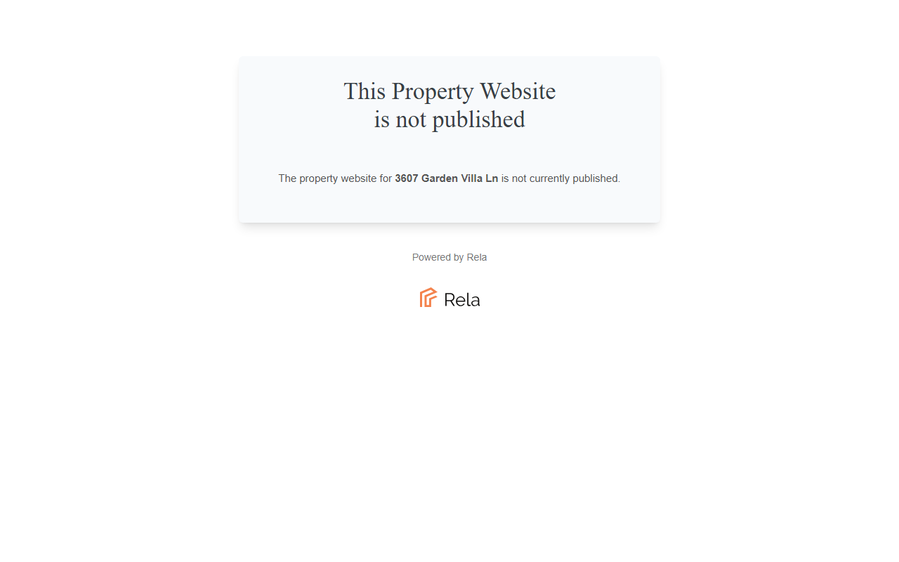 3607gardenvilla.com screenshot
