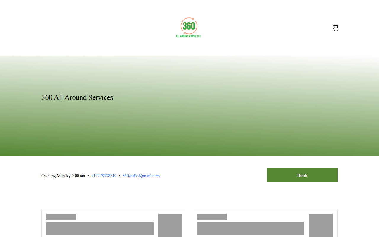 360aaservices.com screenshot