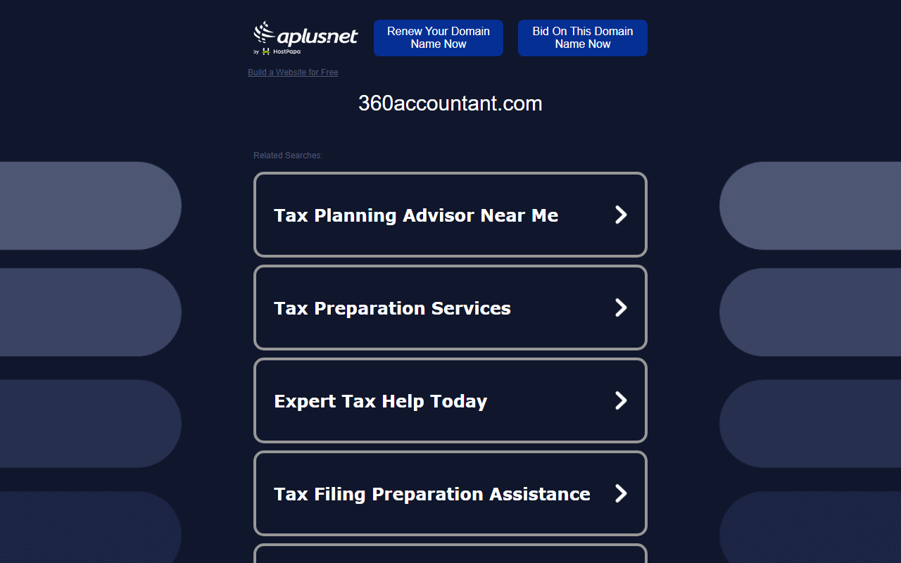 360accountant.com screenshot