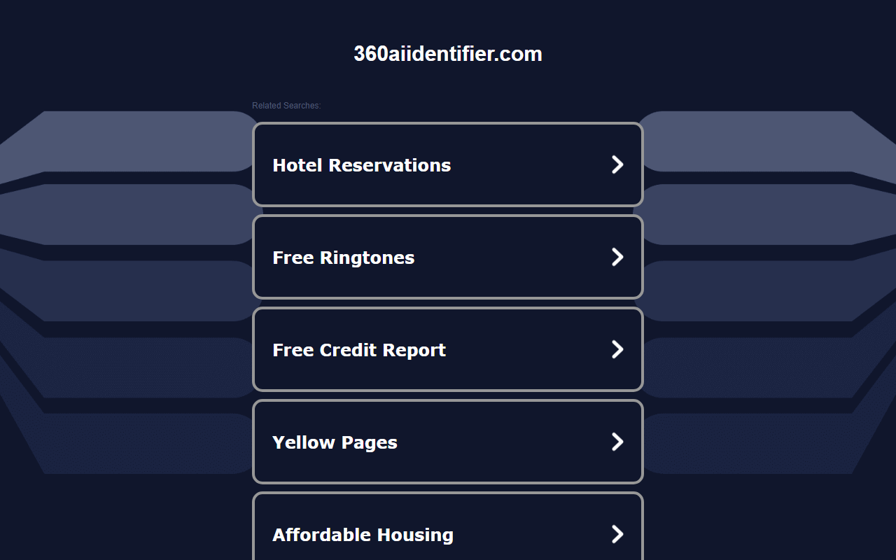 360aiidentifier.com screenshot