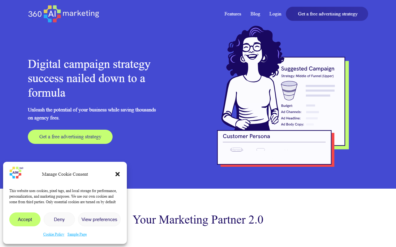 360aimarketing.com screenshot