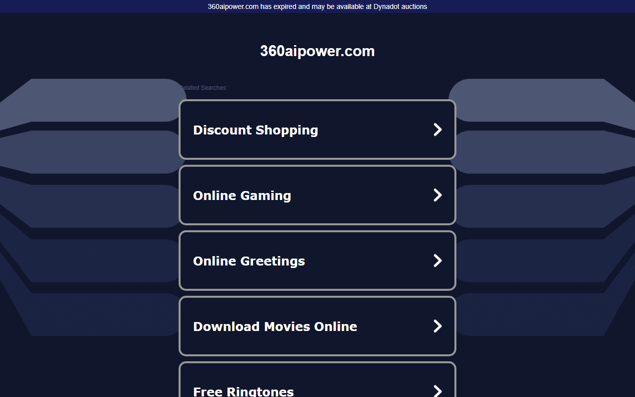 360aipower.com screenshot